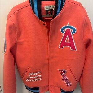 MLB Los Angeles Angels Mash Up Men's
Varsity Jacket